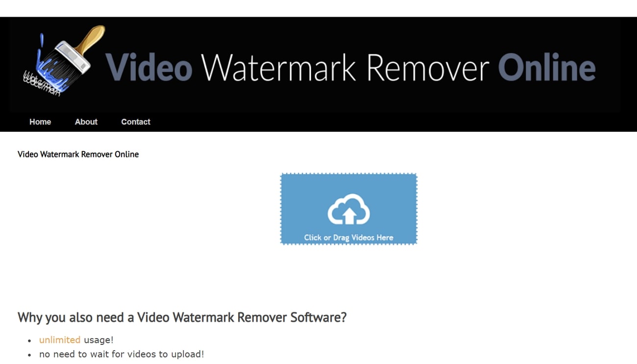 video watermark remover en línea