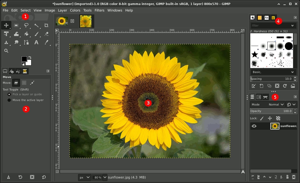 gimp image photo editor