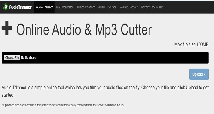 google mp3 cutter online