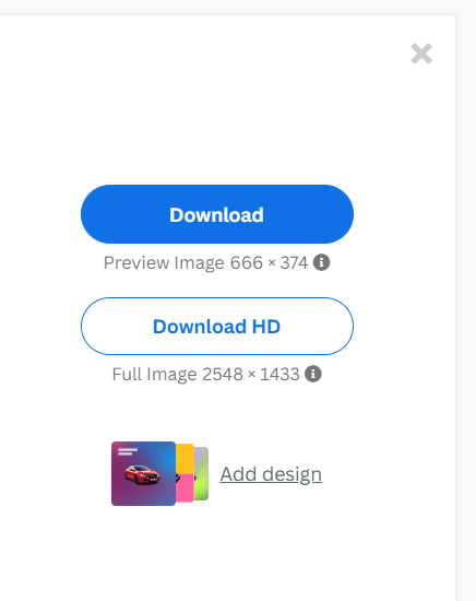 downloading the final image