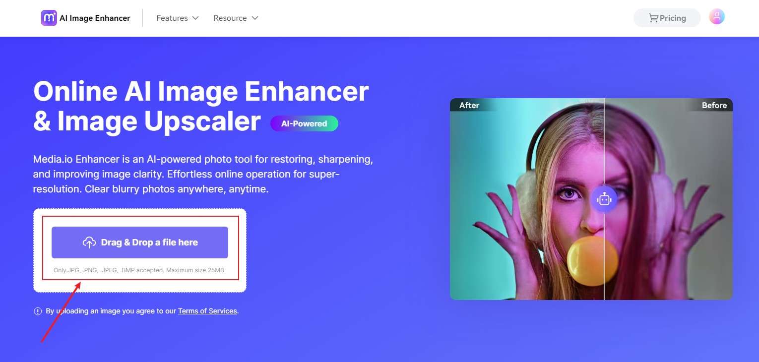 choose image upscaler tool