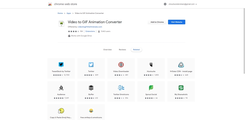 Facebook to GIF-Video to GIF Animation Converter
