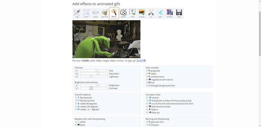 Add filters to GIF  The fastest way to put filters on GIFs online