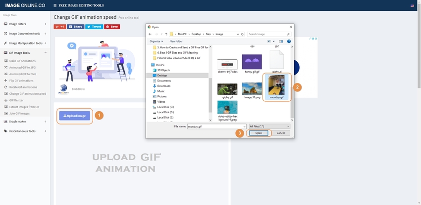 How to Convert Image to GIF online in 1-Click Free? 