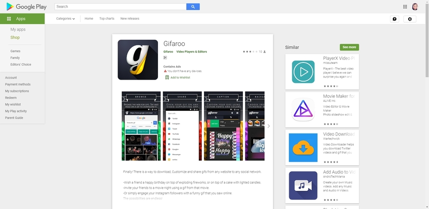 GIF to Video – Apps no Google Play