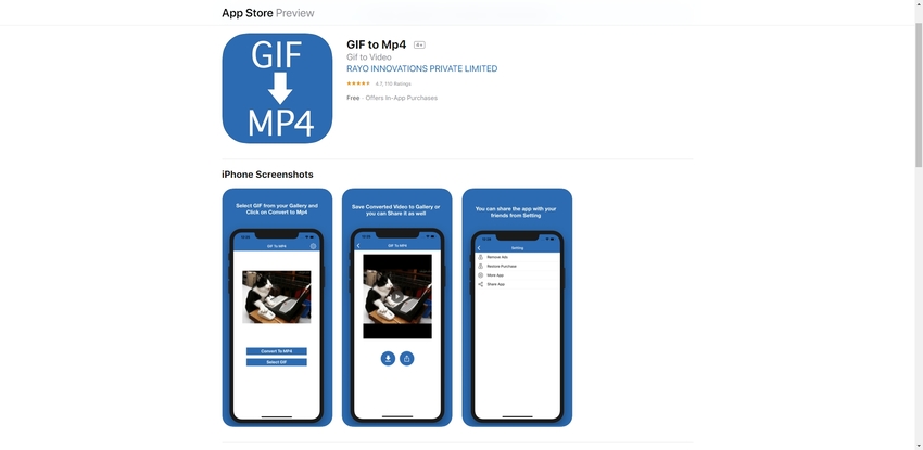 GIF to Mp4 on the App Store