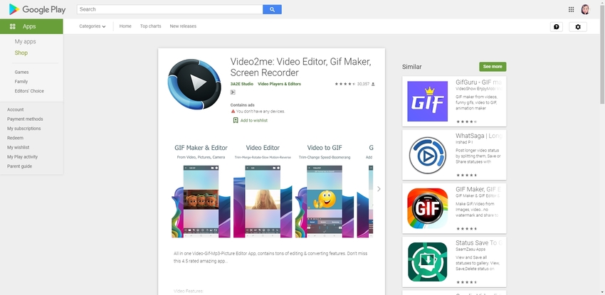 GIF maker, GIF editor, PHOTO T – Apps no Google Play