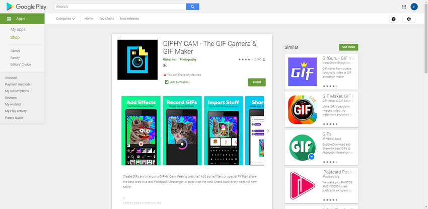 GIF to Video – Apps no Google Play