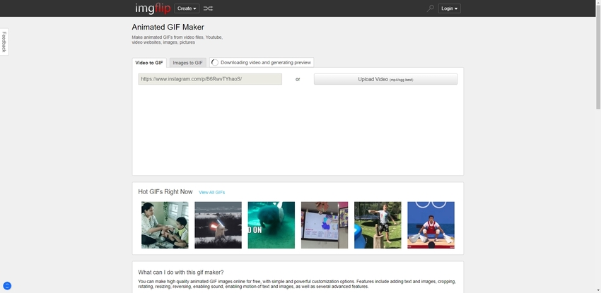 GIF Maker – Convert  Video to Animated GIF 