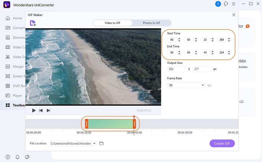 Convert Videos to GIFs