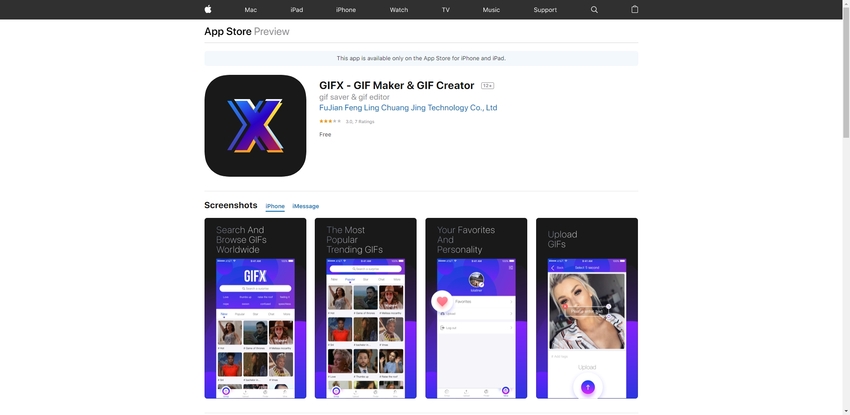 GIF Maker ‣ GIF Editor na App Store