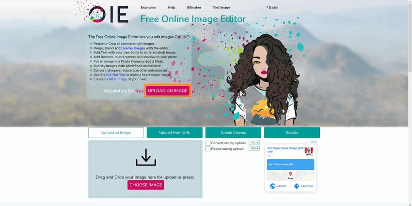 Create animated gif  Free Online Image Editor