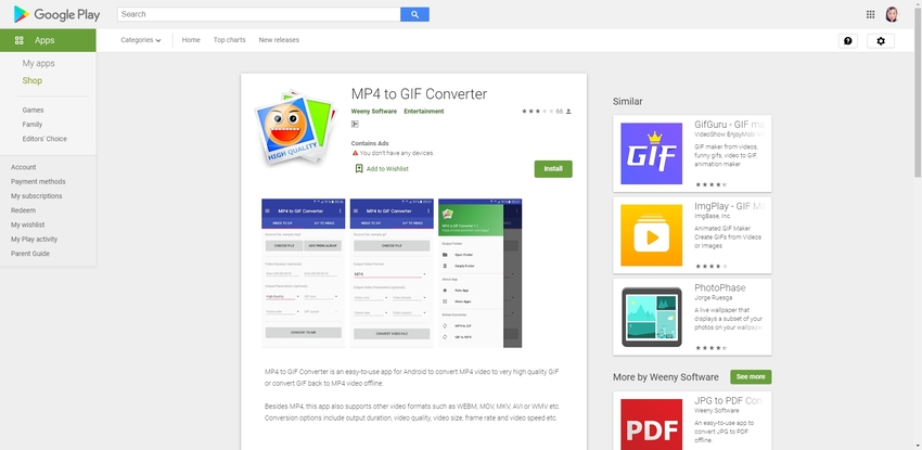 Android Apps by GIF Maker & GIF Editor & Video Maker on Google Play