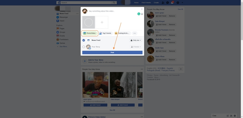 Unggah GIF yang Telah Disimpan ke Facebook dan Kirim