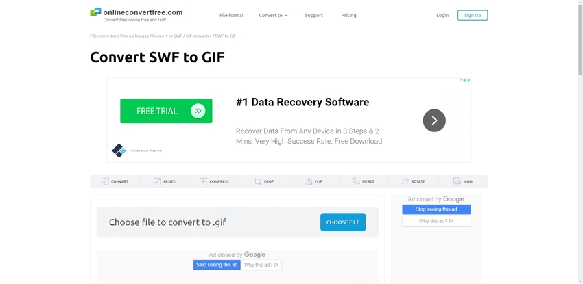 Convert SWF to GIF Online-Online Convert Free