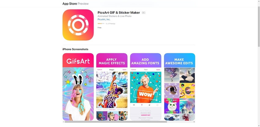 GIF Maker : Creator na App Store