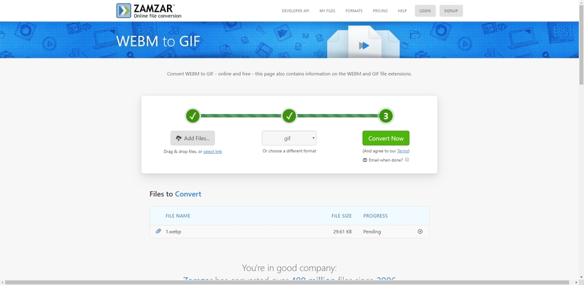 WebM to GIF Convert WebM to GIF Fast with Ease