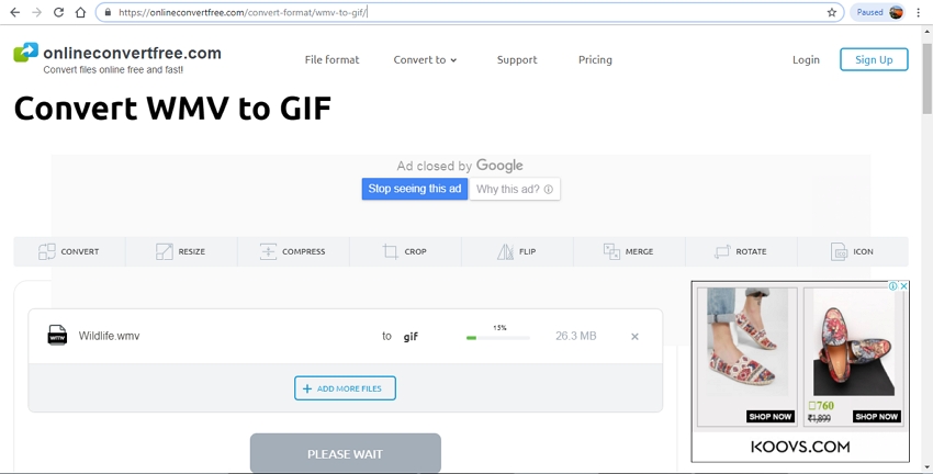 How to Convert WMV to Animated GIF