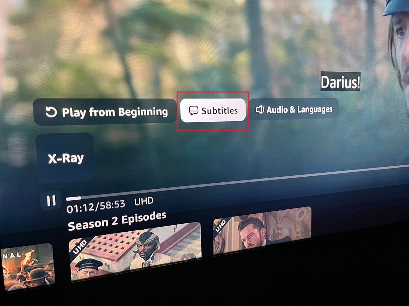 Amazon prime subtitles online not working on tv