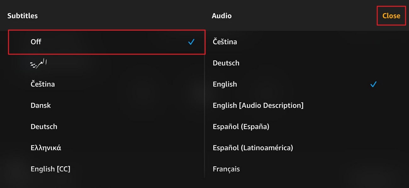 Remove Subtitles on Amazon Prime Through Multiple Ways