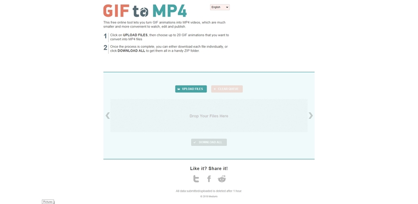 GIF to MP4 online converter