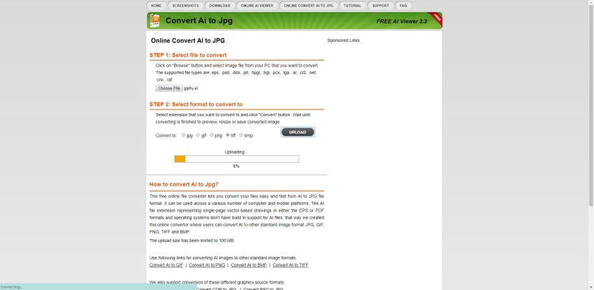 Online Converter For Ai To Tiff Image Format Convert