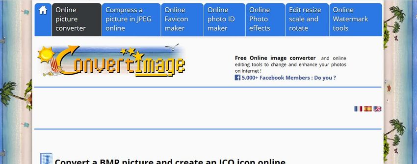 BMP format to ICO format-Convert Image