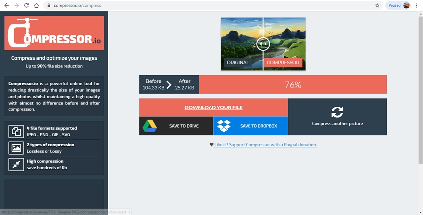 How to Compress PNG Online Fast & Free