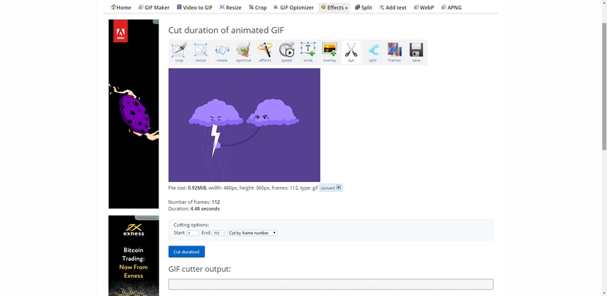 Online GIF Cutter – Cut or Trim GIF Files, Free 