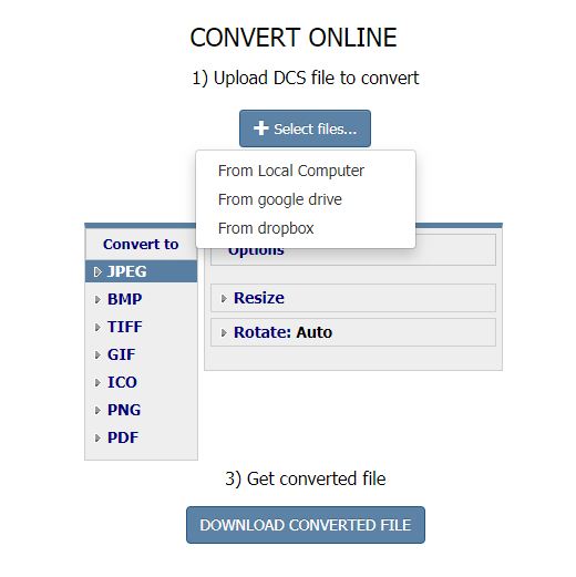 upload file ekstensi DSC Anda-CoolUtils