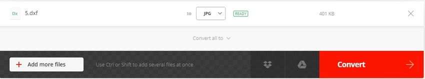 Select JPG format-Convertio