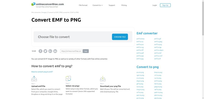 EMF file to PNG-Online Convert Free