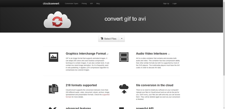 convertitore online da gif a avi 01