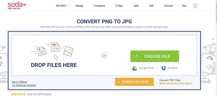convert image to JPG format-Soda PDF