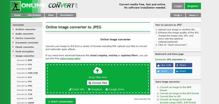 Convert GIF to JPG Online for Free