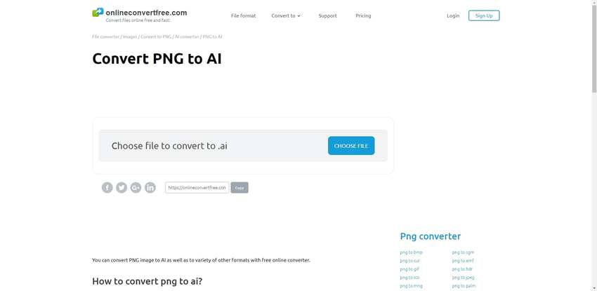 PNG to AI Online Convert Free