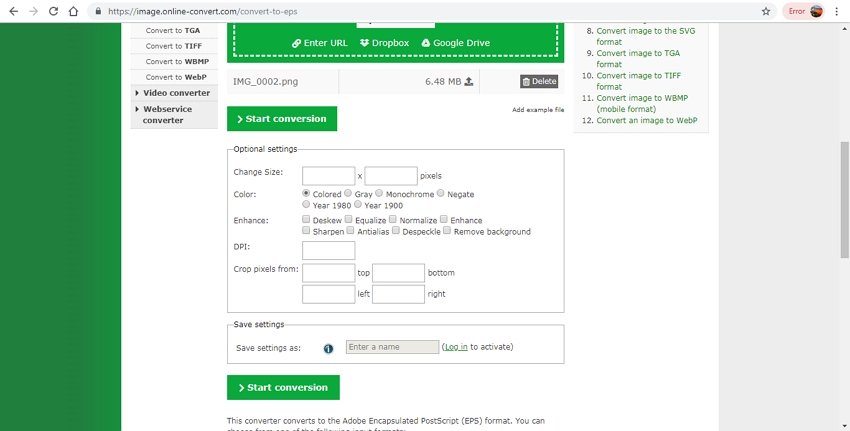 Free To Convert Png Image File Format To Eps File