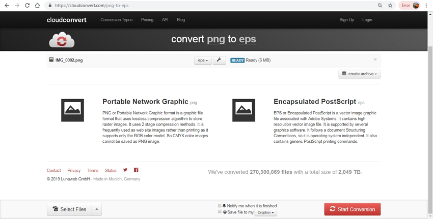 Free To Convert Png Image File Format To Eps File