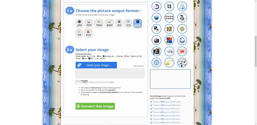 Png Image Format To Psd File Converter