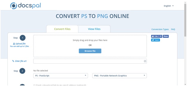 PS to PNG converter-DocsPal