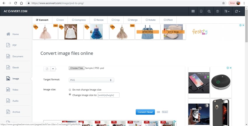 Top Online Converter To Convert Psd Format To Png Image