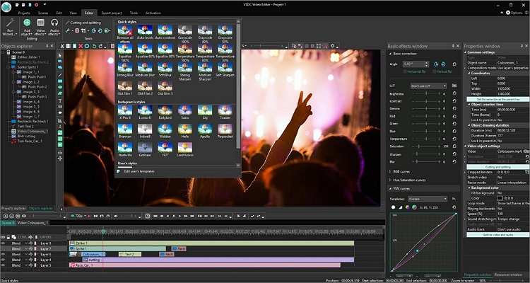 vsdc free video editor no watermark