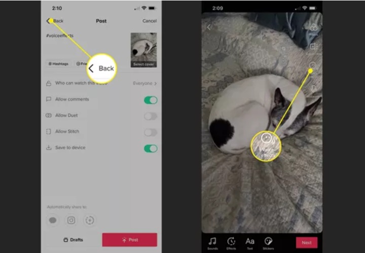 How to upload a video from your camera roll to TikTok 