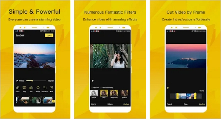 app to combine videos pictures beecut