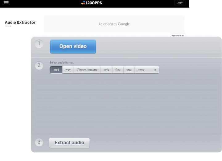 audio extractor online