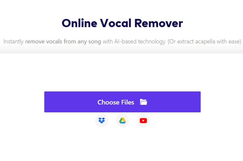 upload a video/audio file