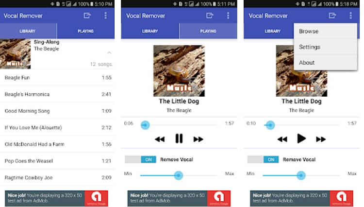 MP3 Vocal Remover App for Karaoke