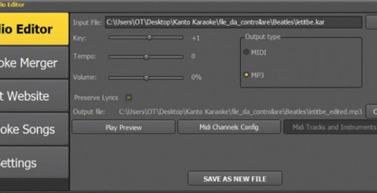 Kanto Audio Editor