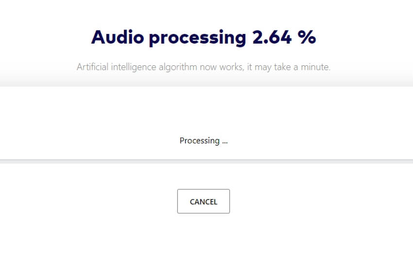 Audio processing