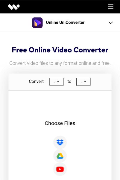 import tiktok video to online uniconverter